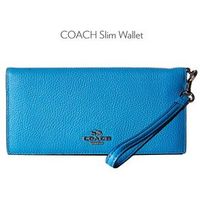 COACH Slim Wallet(長夾)_寶藍色