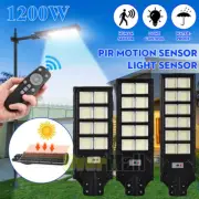Solar Street Light Motion Sensor, Light Outdoor Street Light for Security Safety