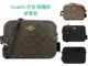 美國正品COACH F87734 黑色 (荔枝紋真皮) &焦糖咖色、深咖黑(頭層真皮+PVC防刮).方包 斜背包 相機包 盒子包-- (Outlet 直購100%正品櫃購入) -*vivi shop*