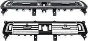 Dashboard Front Central Air Vent Grille Outlet Panel Compatible For BMW 7 Series F01 F02 730 735 740 64229112151 64229115859(Central Standard)