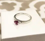 Pandora You and Me Ring, Multi-Colored CZ #196574CZRMX +HINGED BOX+Polish Cloth