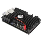 Aluminum Case With Heatsink Black Metal Shell Protective For Orange Pi 5