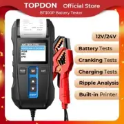 Battery Tester with Printing 12V Digital Charging Cranking Test Car Analyzer