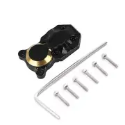 Brass Front Rear Axle Diff Cover Set For Axial SCX24 C10 90081 1/24 RC Crawler