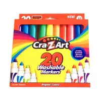 在飛比找松果購物優惠-【美國Cra-Z-Art】20色超級可水洗彩色筆 (7.4折