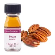 LorAnn Oils StrengthFlavor Food Flavor, 0125 fl oz - 3.7ml, - Pecan