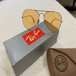 [二手] RayBan 正品雷朋橙色墨鏡/太陽眼鏡