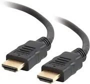 C2G 40304 High Speed HDMI Cable with Ethernet for 4K Devices, TVs, Laptops, and Chromebooks, Black (6.6 Feet, 2 Meters)