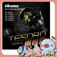 在飛比找蝦皮購物優惠-寶熊免運【Spinning 鐵修羅】捲線器 TESORO 強