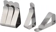 XYWHPGV Stainless Steel Home Kitchen Adjustable Table Cloth Holder Clip Clamp 5pcs Silver Tone(f45b8 8707a 72360 3479b c80a0 e0856
