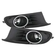 Spyder Fog Lights w/Switch Clear for Volkswagen Golf TDI TSI
