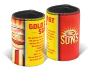 Gold Coast Suns AFL TEAM SONG Beer Can Bottle Cooler Stubby Holder Cosy