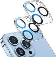 [2 Pack] Camera Lens Screen Protector for iPhone 16 16Plus 16Pro 16Promax (for iPhone 16Pro)