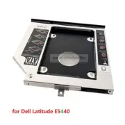 Bezel 2nd HDD SSD Hard Drive Optical Caddy Frame for Dell Latitude E5440 E5540