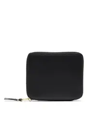 [COMME des GARCONS WALLET] 極黑 U 形拉鍊錢包