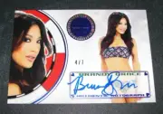 2012 Benchwarmer BRANDY GRACE Vegas Baby Blue Foil Autograph/7 PLAYBOY Fokkers