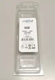 Crucial 8GB DDR3L-1600 SODIMM 1.35V CL11 NEW
