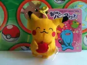 Pokemon Plush Happy Apple Pikachu Mascot Tomy Poke Stuffed toy go figure