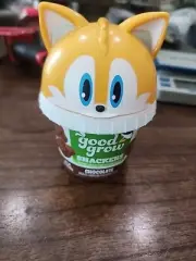 SONIC THE HEDGEHOG - TAILS Good2Grow CHOCOLATE Snackers, EXPIRES 9-6-25
