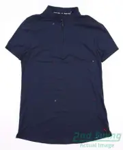 New Womens Puma Cloudspun Love Golf Polo Small S Navy Blazer MSRP $60 533866 01