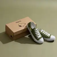 在飛比找HOTAI購優惠-【SNOOPY史努比】綁帶帆布鞋(綠，23CM~26CM)