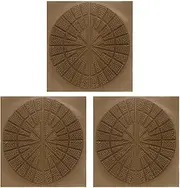 HARFINGTON 3 Pairs Sole Protector for Sneakers Non Slip Pad Heel Plates Repair for Men and Women, Camel