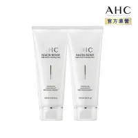 在飛比找momo購物網優惠-【AHC】買一送一★淨光無瑕胺基酸潔顏乳150ml x2