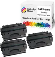 3 Pack Compatible Toner Cartridge for Canon CART-319II CART319II (6,400 Pages) for Canon imageCLASS LBP251dw LBP253x LBP6680x MF416dw MF419x MF5870dn MF5980dw MF6180dw LASER SHOT LBP6300dn LBP6650dn