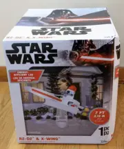 Christmas Star Wars R2-D2 & X-WING Inflatable