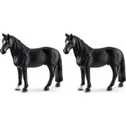 2x Schleich 5.1'' Tennessee Walker Gelding Animal Figure Kids Fun Play Toy 3-8y