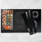 Large Induction Cooktop Protector Mat 21.2x35.4 Inch,Translucent (Magnetic) S...