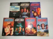 17 STAR TREK THE NEXT GENERATION NOVELS LOT #1-5,7-9,12-14,18-20 1987-92 1st ED.