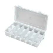 Adjustable 18 Grids Compartment Plastic Storage Box Screw Holder Case Organizer