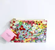 kate spade Floral Dot Pencil Case with 2 Pencils, Ruler, Eraser & Sharpener NWT