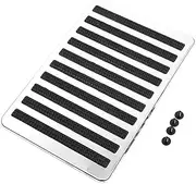 pedal pad 23.5X16cm Universal Carpet Patch Foot Pedal Anti-Skid Pad Auto Car Floor Mat Non-Slip Metal Pad Pedal Accessories