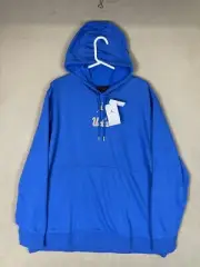Jordan Hoodie Mens XXL Blue UCLA Pullover Sweater Sweatshirt Jumpman Adult NWT