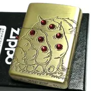 Zippo Nausicaa of the valley of the wind Red Eyes Ohmu Studio Ghibli Japan Brass