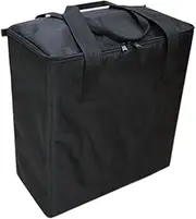 Vsenkes Desktop Computer Monitor Carrying Case Handbag Wear Resistant Portable Oxford Cloth LCD Screen Transport Tote Bag Storage Bag, 17 inch
