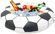 Inflatable Cooler - Outdoor Drinks Cooler | Large Ice Bucket | Sport Theme Inflatable Drinks Coolers For Pool | Graduation Celebration Portable Floating Ice Bucket For Chilled Beer Beverages Food Serv