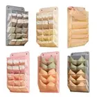 15/5 Grids Bra Underwear Storage Box Multipurpose Bedroom Dormitory Closet