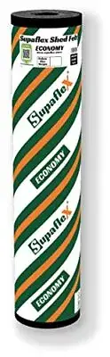 Supaflex Economy Grade Shed Roofing Roof Felt Bitumen Black or Green Free Nails