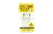 Gamakatsu 42188 Treble Hook SP MH Feather Silver Tail Size 6 (6904)