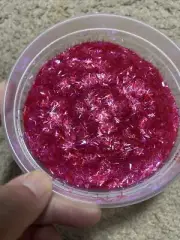 50g Bulk Iridescent Magenta Tinsel Glitter Nail Art Tumbler Solvent Resistant