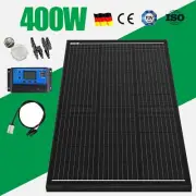 400W Fixed Solar Panel Kit Mono Caravan Camping Home Battery Charge 12V 400 Watt