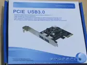 2 Ports USB PCIE Expansion Card PCI Express to USB 3.0 20Pin Hub Adapter