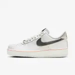 【NIKE 耐吉】AIR FORCE 1 07 LV8 男 休閒鞋 經典 AF1 金牌 蛇紋 白灰(FN8892-191)