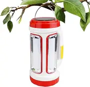 LED Lantern,Multifunctional Hiking Light - Weatherproof Portable Solar Powered LED Lantern for Backpacking Camping Hiking Travel