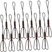 MOLUCKFU 100pcs Protective Teapot Grip Rope Handmade Kettle Rope for Kung Fu Tea Set Ergonomic and Heat Resistant Teapot Supplies Portable and Easy to Install