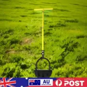 Half Moon Edger Trimming Shovel Long Handle Saw-Tooth Edger Lawn Tool Step Edger