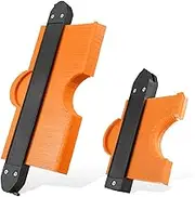 2 Pack Contour Gauge Tool– 10 Inch&5 Inch Widen Shape Duplicator with Lock,Profile Outline Measuring Tool for Woodworking,DIY,Construction,Ideal Dad,Grandpa,Husband